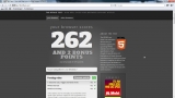 Скриншот Safari 5.1.4 на Windows 7, html5test.com - 262 балла